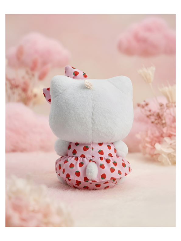 Adorable Strawberry-Inspired Stuffed Character High-Quality 8-Inch Stuffed Figure ST14831