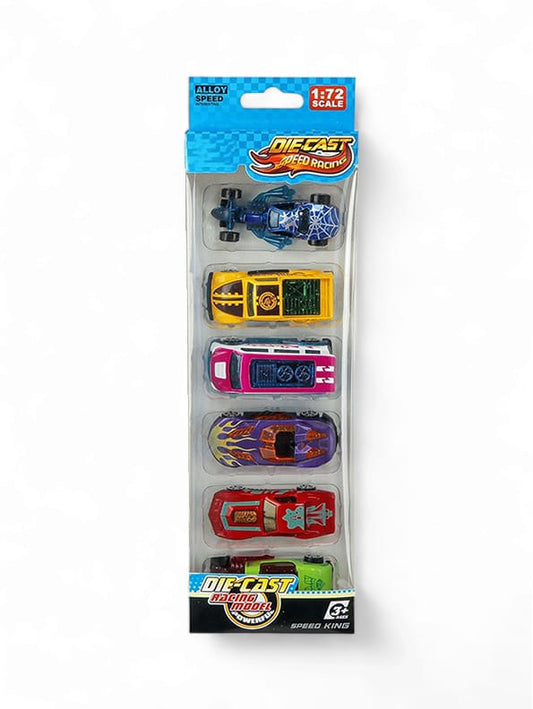 Alloy Speed Raching Diecast Metal Cars Package (L-41) - Toyloft