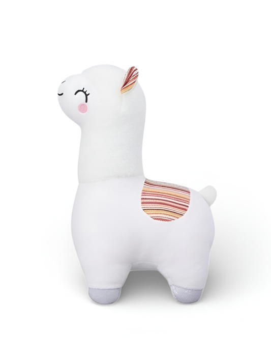 Alpaca Plush Toy 8 Inch – Soft Stuffed Alpaca Animal Doll White ST11599.