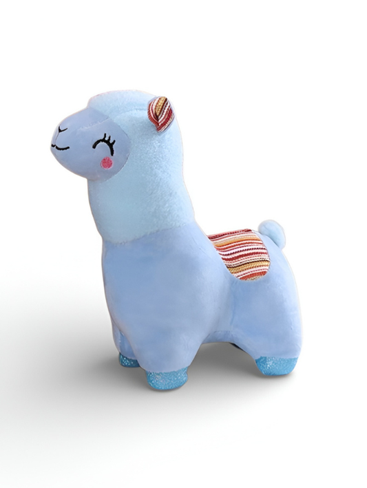 Alpaca Plush Toy 8 Inch – Soft Stuffed Alpaca Animal Doll Blue ST11599.