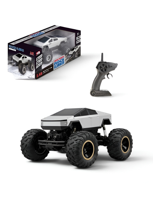 Amphibious RC Monster Truck – 4WD All Terrain Remote Control Car, Cyber Truck Style Waterproof Stunt Vehicle, 2.4GHz Electric Toy Car TV7290