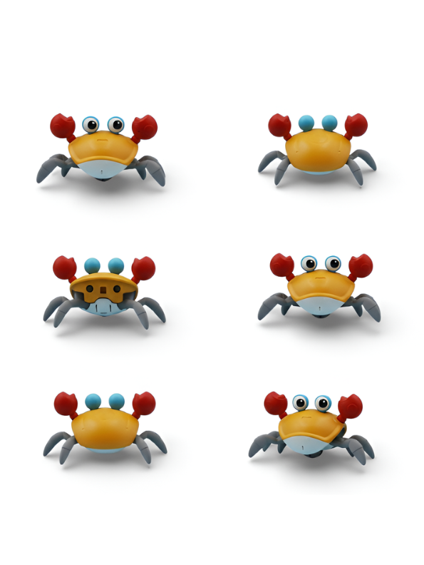 Smart Walking Crab Toy with Induction Sensors – Automatic Obstacle Avoidance Musical Toy for Babie And Toddlers LMI15181