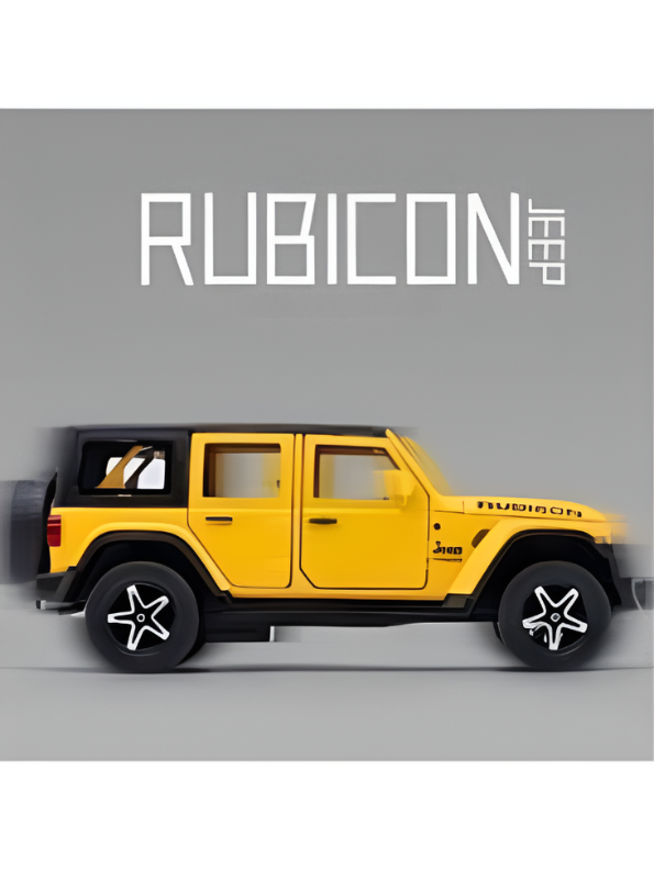 Jeep Wrangler Rubicon Diecast Model – 1:32 Scale Miniature Toy Car for Kids & Collectors TV2471