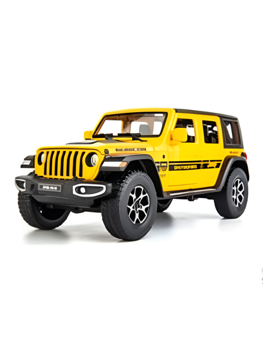 Jeep Wrangler Rubicon Diecast Model – 1:32 Scale Miniature Toy Car for Kids & Collectors TV2471