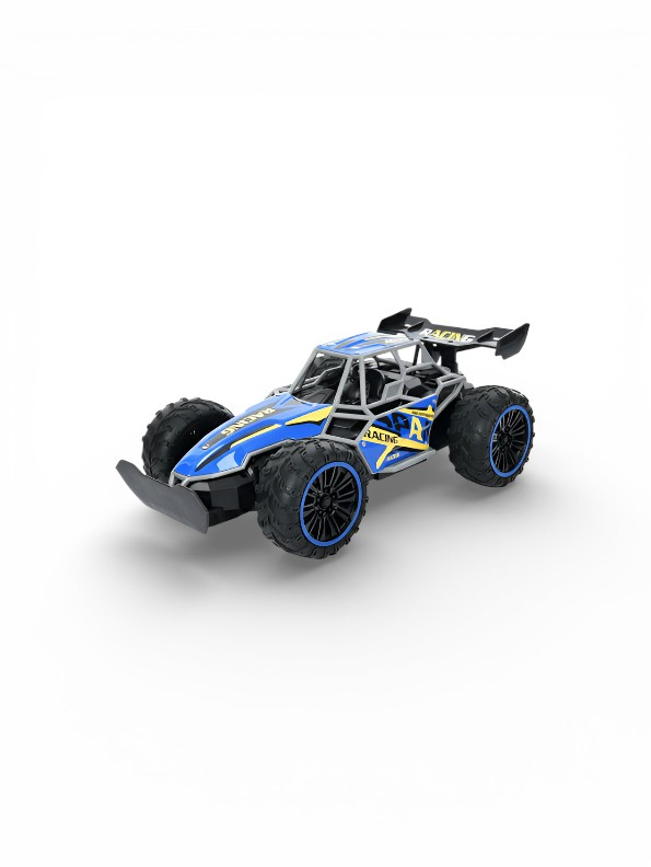 1:12 Scale High-Speed RC Off-Road Buggy - 4WD Remote Control Desert Racer with All-Terrain Tires & Teal Aerodynamic Body LMI10774