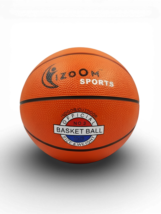 iZoom Sports Official Size 3 Basketball | Perfect Training Ball for Kids & Toddlers | Premium Grip for Indoor & Outdoor Play LMI1596