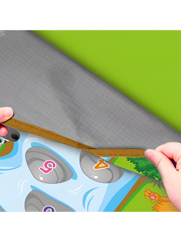 Animal Music Mat – Piano Dance Play Mat with 9 Musical Keys, Animal Sounds & Educational Fun Toy LMI15318.