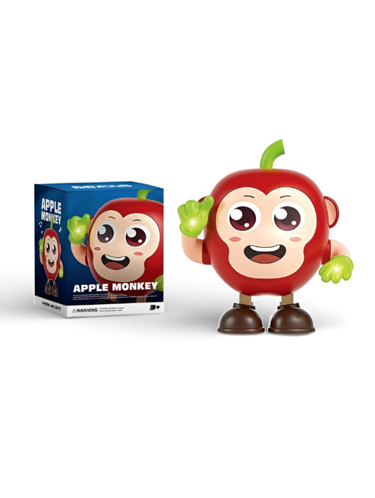 Apple Monkey Dancing Toy with Lights and Music – Interactive Musical Toy TV6460.
