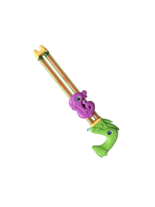 AquaBeast – 200ml Sea-Creature Double Barrel Water Gun | Fun Holi Pichkari for Kids Green LMI15865.