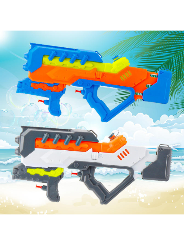 AquaBlaze 250 Holi Pichkari Water Gun – 2-in-1 High-Pressure Tank Spray Gun with Mini Gun (250ML) for Kids, Boys & Girls White LMI11660.