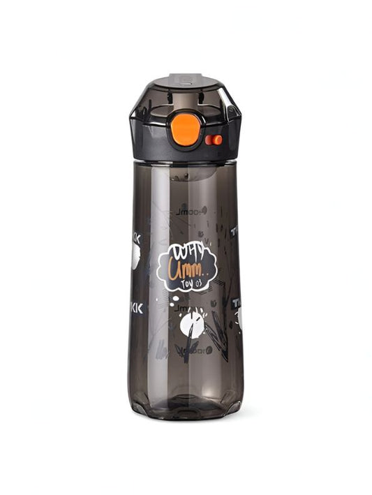 AquaBliss – Stylish Printed Water Bottle - 400 ml Leakproof & BPA-Free for School, Office & Travel NOV3312.