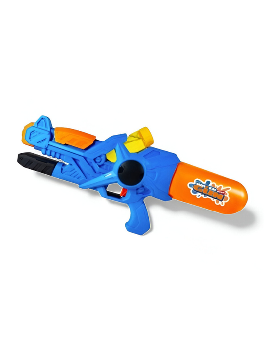 AquaBurst – 570ml High-Capacity Water Gun Blaster Pichkari | Super Power Holi Gun with Ergonomic Grip Blue LMI14321.