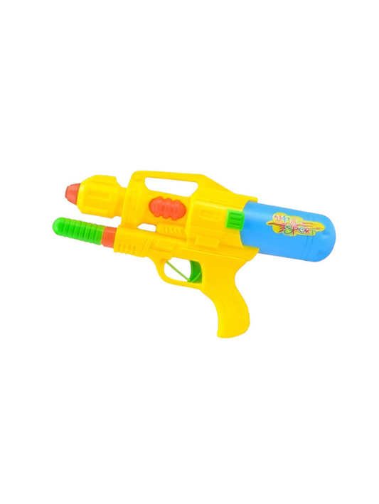 AquaFun – Long Range Water Gun Pichkari | Pump Action Holi & Summer Outdoor Water Blaster for Kids Yellow LMI14392.