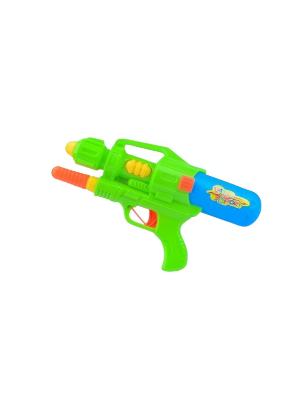 AquaFun – Long Range Water Gun Pichkari | Pump Action Holi & Summer Outdoor Water Blaster for Kids Green LMI14392.