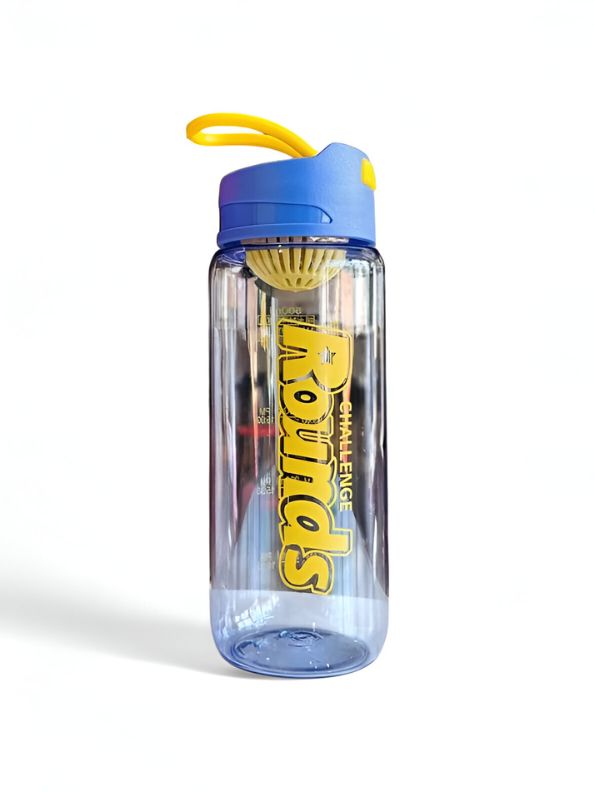 Blue - AquaGlide – 600ml Transparent Water Bottle for Outdoor Use – Leakproof, Lightweight & BPA-Free Hydration Companion NOV6115.