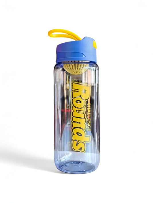 Blue - AquaGlide – 600ml Transparent Water Bottle for Outdoor Use – Leakproof, Lightweight & BPA-Free Hydration Companion NOV6115.