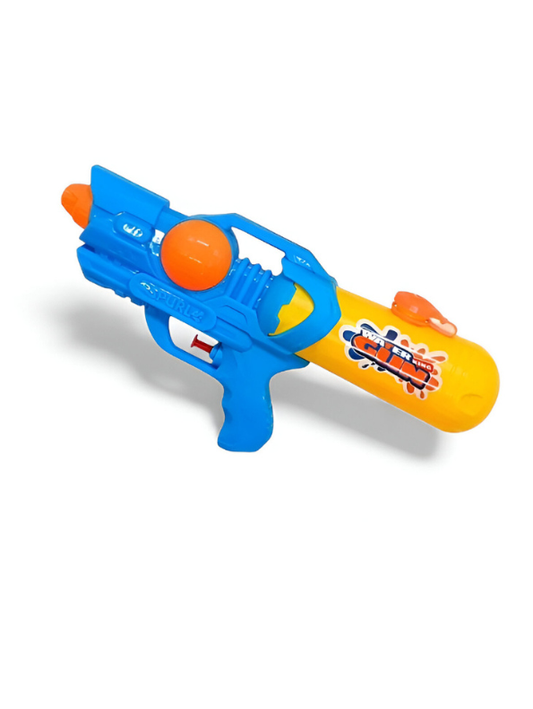 AquaJet – 350ml High-Pressure Water Gun Pichkari | Long Range Pump Action Water Blaster for Kids Blue LMI14359.