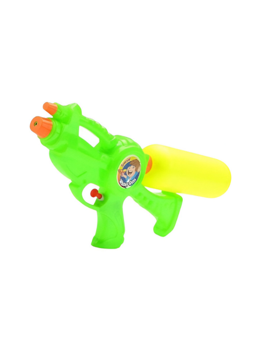 AquaTwin – 100ml High-Pressure Water Gun Pichkari | Compact Dual Tank Water Blaster Toy for Kids Green LMI14406.