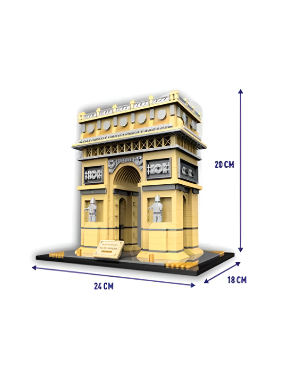 Arc de Triomphe Architecture Building Block Set TV6669.