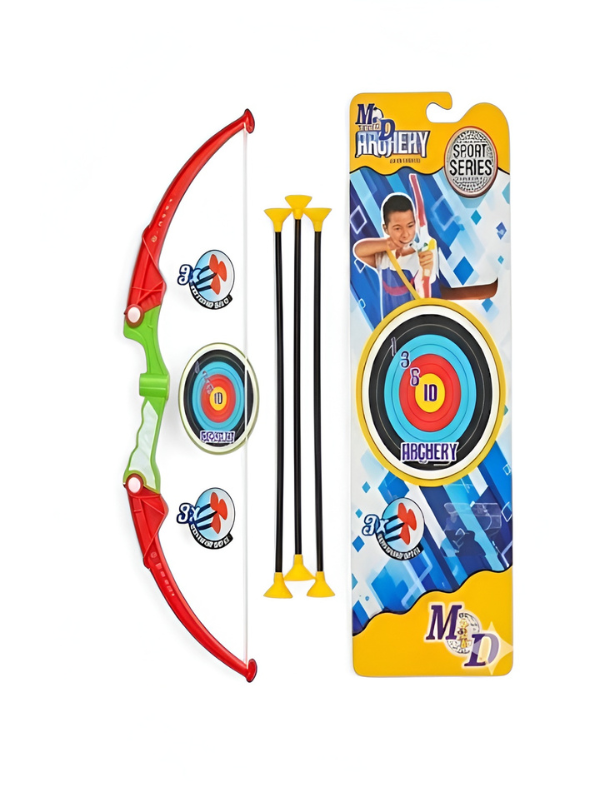 Archery Bow and Arrow Toy Set with Target Board TV3281.