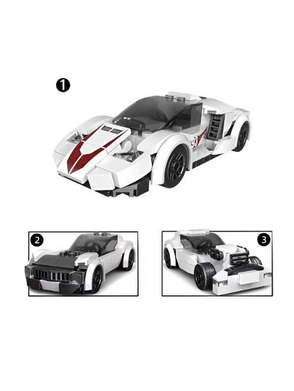 Architect Multificence Building Blocks Set – DIY Educational Toys for Kids & Teens 209+PCS | Cars, Planes, Trucks & Creativity Bricks White TV5570.