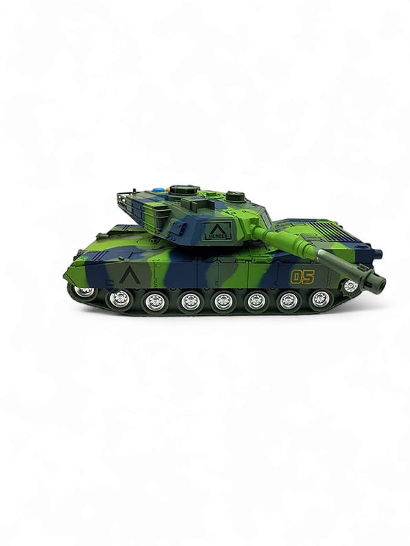 Army Military Battle Tank Toy - Green (L-J-40)