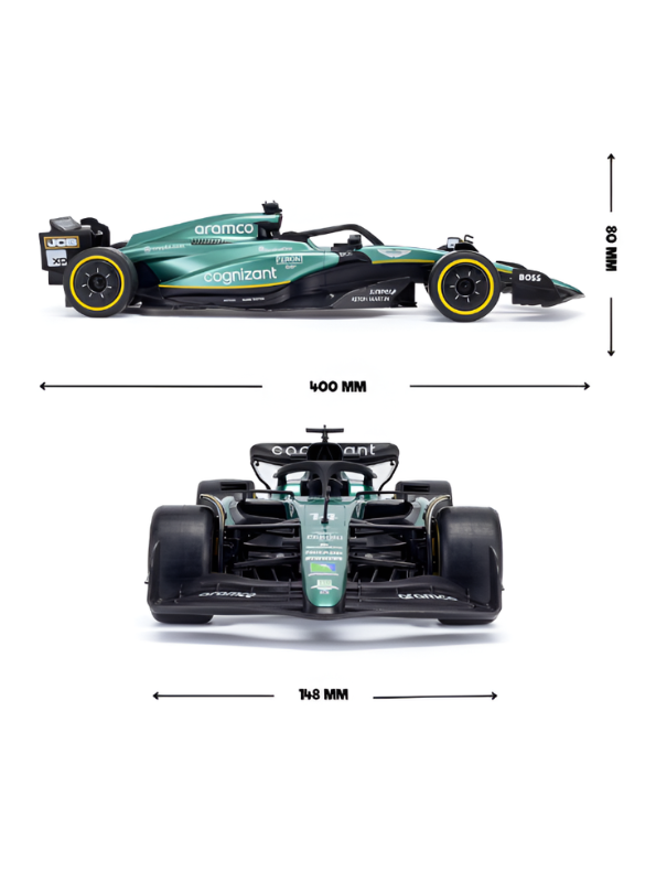Aston Martin Cognizant Aramco F1 RC Car – Formula 1 Remote Control Racing Car MD617.