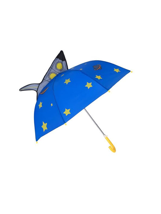 AstroRocket Kids Umbrella – Fun Space, Rocket & Star Theme Rain Gear for Children NOV6219.