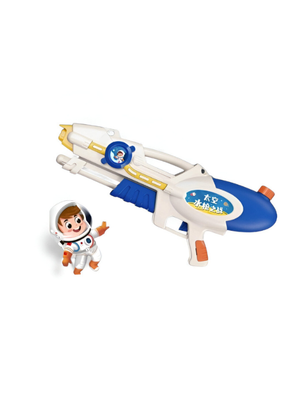 Astronaut Space Adventure Water Gun Toy – High-Pressure Squirt Gun Toy White LMI14358.