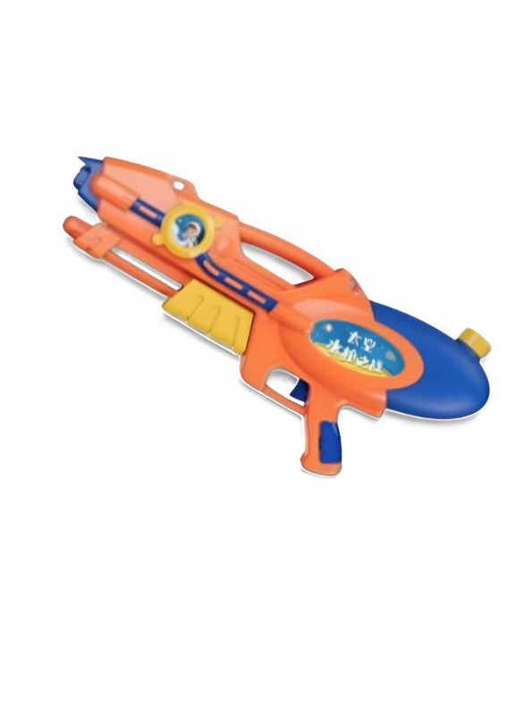 Astronaut Space Adventure Water Gun Toy – High-Pressure Squirt Gun Toy Orange LMI14358.