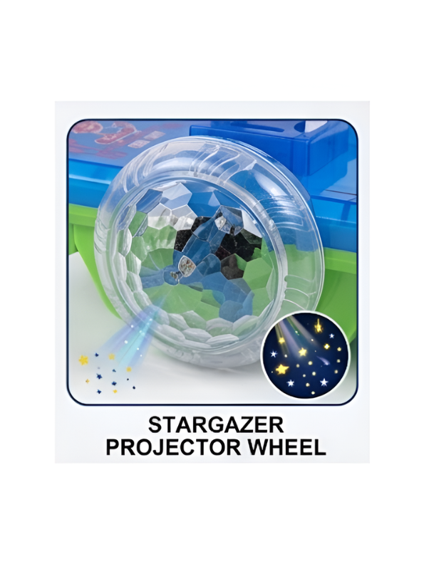 Astronaut Space Robot Toy – Battery Operated Rotating Car with Balance, Universal Sliding Action & Lights TV4759.