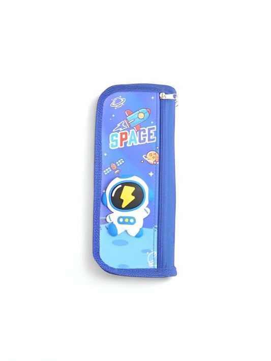 Astropouch – Astro Space Rocket Two Chain Pouch for School & College Kids | Cute Cartoon Design, Durable Stationery Organizer  NOV6646.