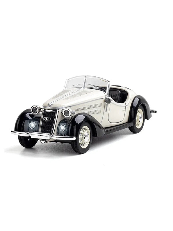 Audi Vintage Metal Diecast Car - White