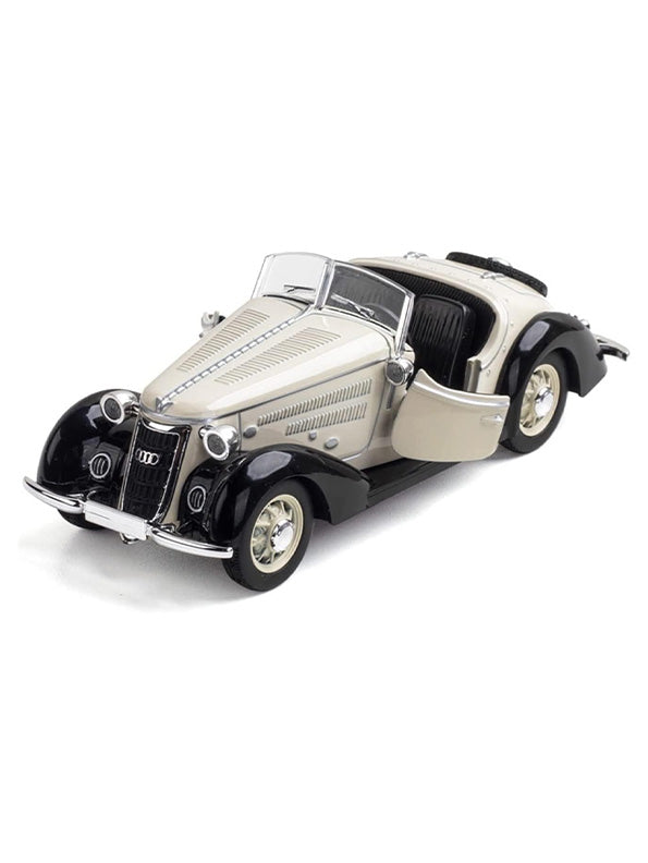 Audi Vintage Metal Diecast Car - White