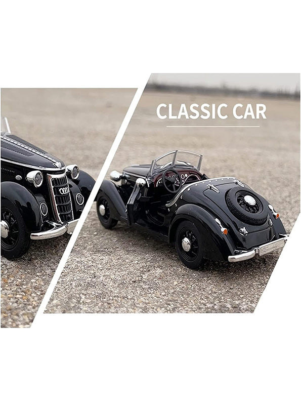 Audi Vintage Metal Diecast Car - Black