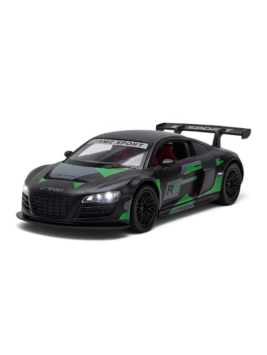 Audi R8 GT Sport Diecast Racing Car Model | 1:36 Scale Car Model Kids Adults TV7063