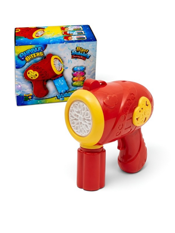 Automatic Bubble Gun Toy with Type-C Fast Charging, Leak-Proof Design & Bubble Solution for Kids LMI16882