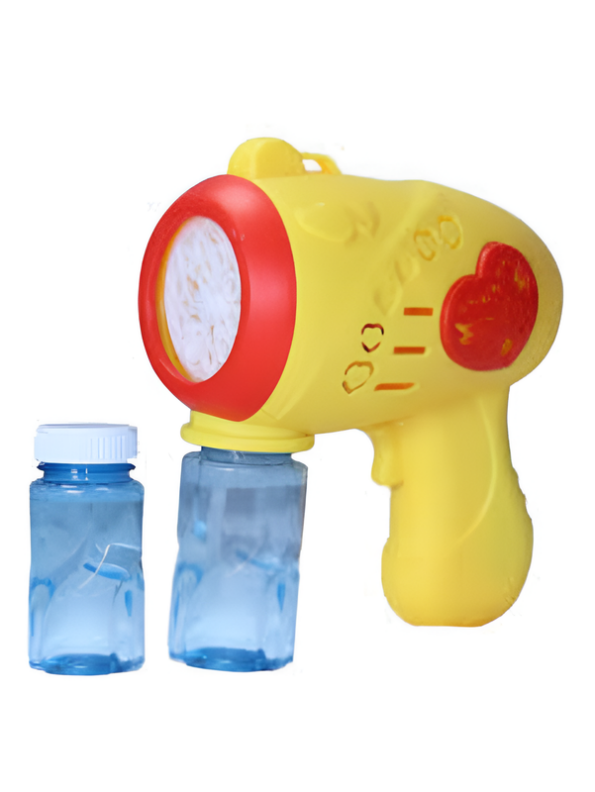Automatic Bubble Gun Toy with Type-C Fast Charging, Leak-Proof Design & Bubble Solution for Kids LMI61882