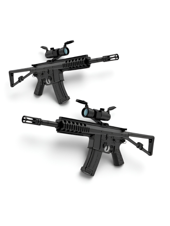 Automatic CQB PDW Tactical Gel Blaster Toy Gun Set with Light Tracer & Accessories LMI16819