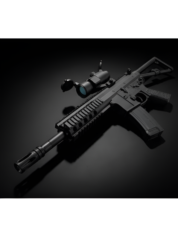 Automatic CQB PDW Tactical Gel Blaster Toy Gun Set with Light Tracer & Accessories LMI16819