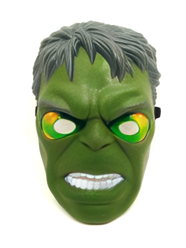 Avengers Hulk Roleplay Set: LED Glowing Mask, Power Glove & Hulk Figure TV4035.