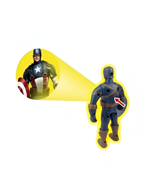 Avengers Superhero Action Figure Set – Hulk, Spider-Man & Captain America 3D Collectible Toy Set for Kids & Fans LMI15629.