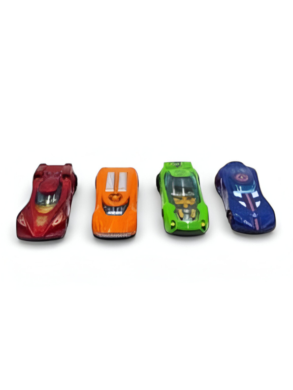 Marvel Avengers: Infinity War Die-Cast Toy Car Set - 4-Pack Superhero Character Vehicles including Iron Man, Hulk, & Captain America - 1:64 Scale Collectible Gift for Kids LMI9661