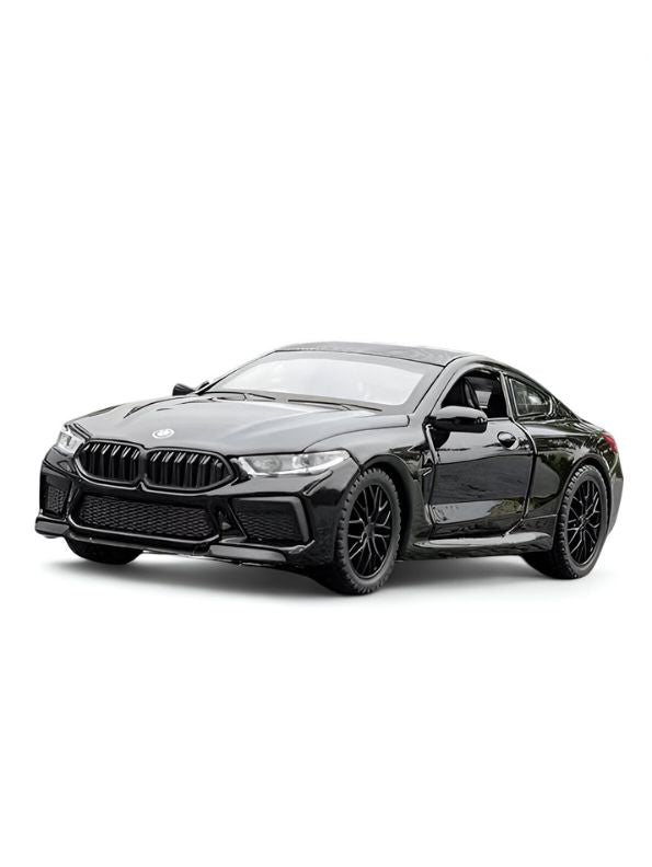 Black - BMW M8 Diecast Car – Fun, Durable & Realistic Metal Toy Vehicle for Boys and Girls – Premium Miniature Car Model Scale 1:32 TZ-OS1564.