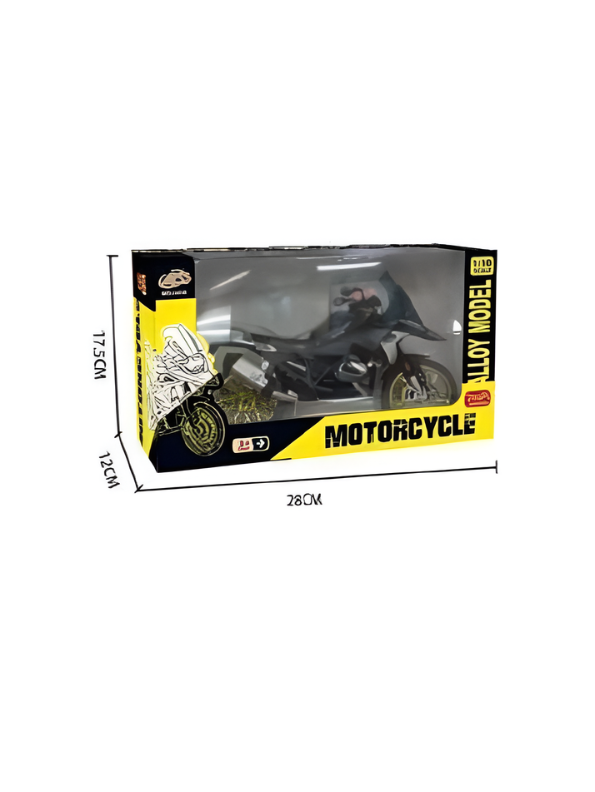 BMW R1250GS Diecast Motorcycle Model 1:10 Scale TV7346.