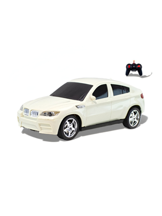 BMW Remote Control Car Toy for Kids – Rechargeable RC Vehicle with Smooth Driving White LMI8196.