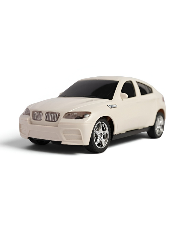 BMW Style Remote Control SUV Toy Car White LMI7681.