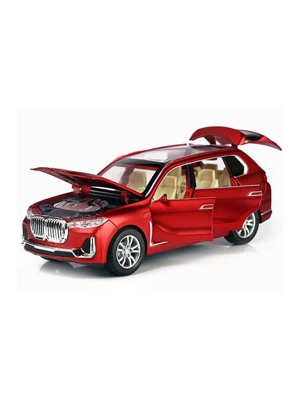 BMW X5 Model 1:32 Scale Diecast Car - Red Metal Collectible | MS-M-24