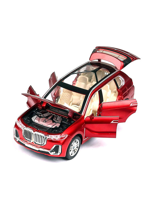 BMW X5 Model 1:32 Scale Diecast Car - Red Metal Collectible | MS-M-24