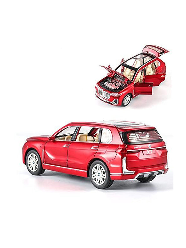 BMW X5 Model 1:32 Scale Diecast Car - Red Metal Collectible | MS-M-24